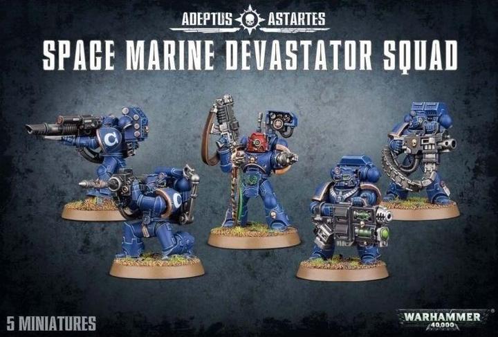 Actual product image Games Workshop Devastator Squad (Plastic)
