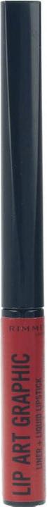 Produktbild Rimmel London Lip Art Graphic liner&liquid lipstick #810-be free (810 Be Free)