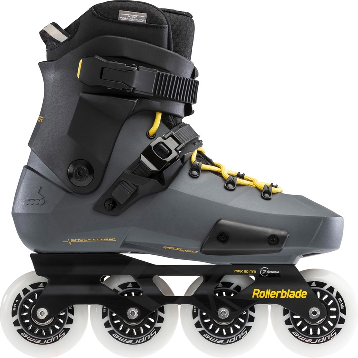 Produktbild Rollerblade Inline Skates Twister Edge Anthracite/Yellow 2020