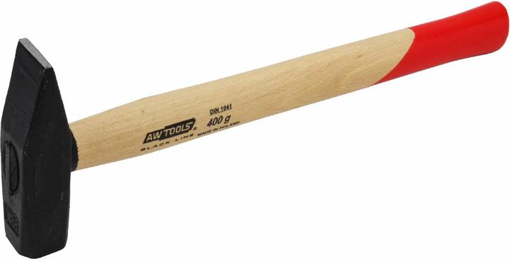 Actual product image Awtools Młotek ślusarski 0,4 kg Trzonek Drewniany Black Line (480 g)
