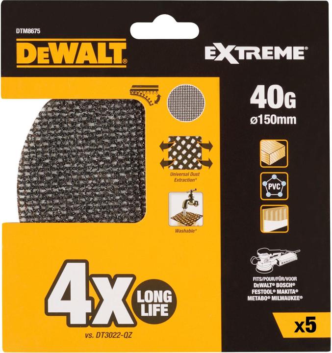 Image du produit DeWalt Grille abrasive (40)