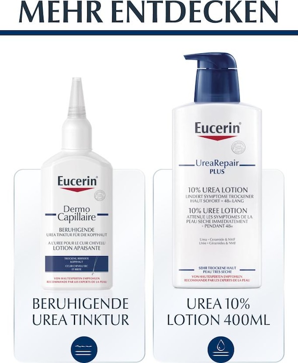 Image du produit Eucerin Shampooing à l'urée apaisant DermoCapillaire (250 ml, Shampoing liquide)