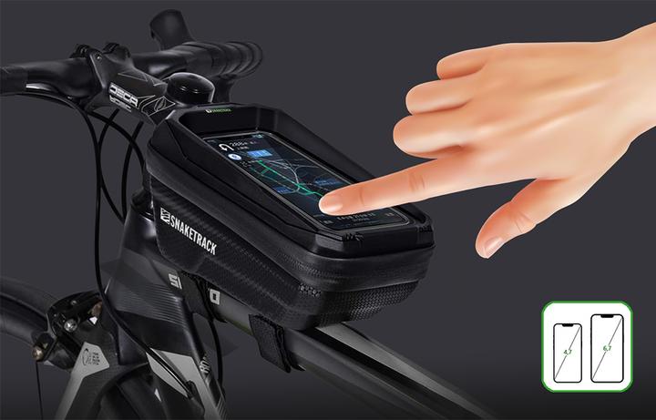 Actual product image Frame Snake Track bike bag (1.20 l, Frame bag)