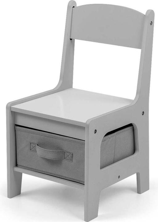 Produktbild Mally Tisch und zwei Stühle Sven grau Milly