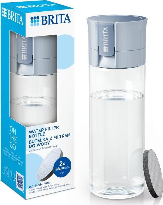 Actual product image Brita Vital blue 2-disc filter bottle (0.60 l)