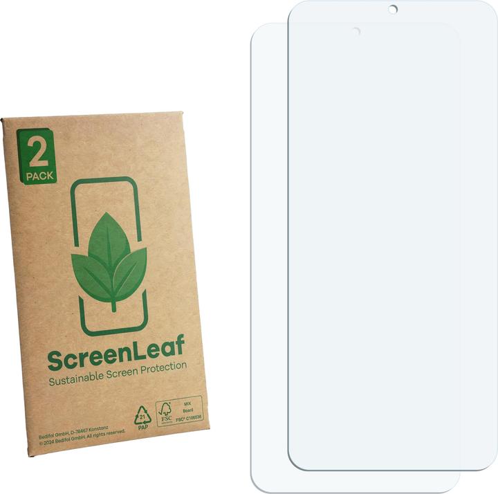 Produktbild ScreenLeaf Schutzfolie für iMin Swift 1 Pro nachhaltiger Displayschutz Display Schutz Folie Klar Transparent