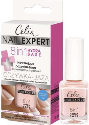 Celia Nail Expert 8In1 Hydra Base Moisturizing Conditioner-Base For Dry Nails 10Ml (10 ml)
