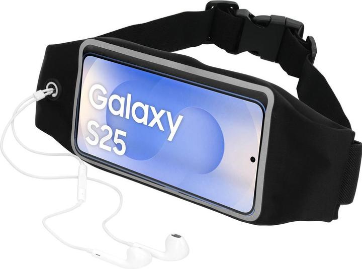 Mobiparts Comfort Fit Sport Belt Samsung Galaxy S25 Black