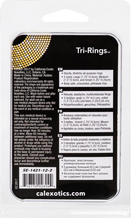 Produktbild CalExotics Tri-Rings (3.25 cm)
