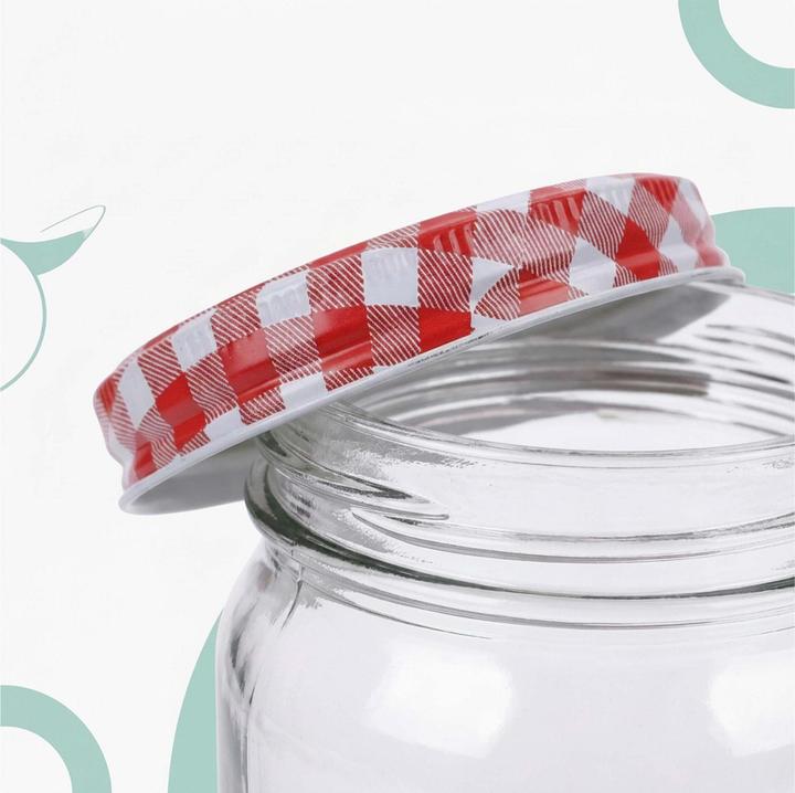 Actual product image Relaxdays Preserving jar set (50 pcs., 0.40 l)