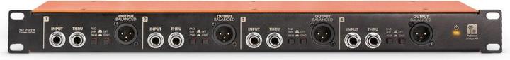 Produktbild Palmer Audio BRIDGE 4A - 4-kanalige, aktive DI-Box im 19"-Rackformat
