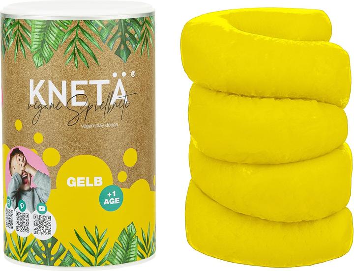 Produktbild Knetä XXL Papierdose 1kg gelb