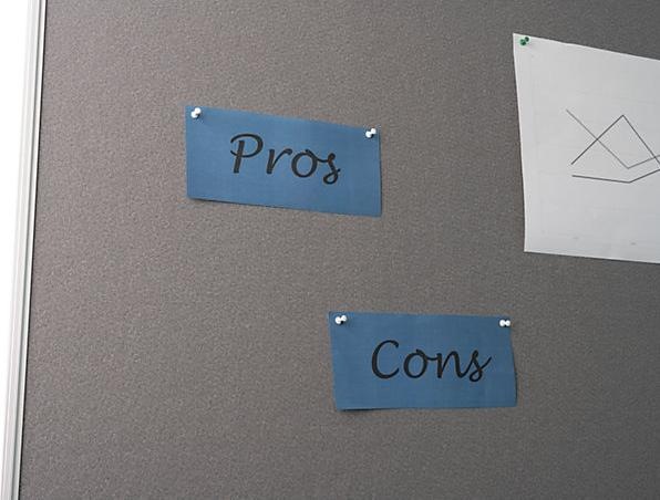Actual product image eurokraft basic pin board, fabric covering, grey, WxH 1500 x 1000 mm. (Bulletin board, 1500 x 1000 mm)