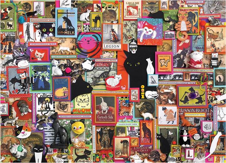 Produktbild Cobble Hill Katzen Collage (1000 Teile)