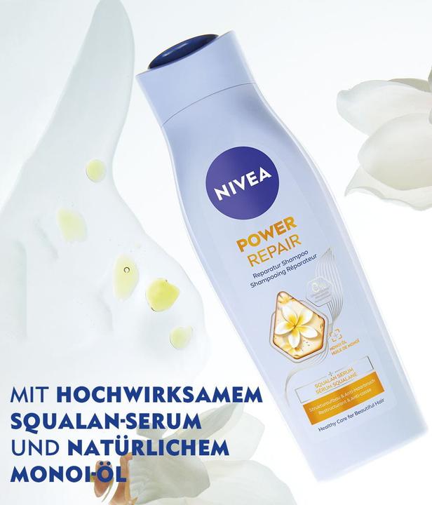 Actual product image NIVEA Power Repair (250 ml, Liquid shampoo)