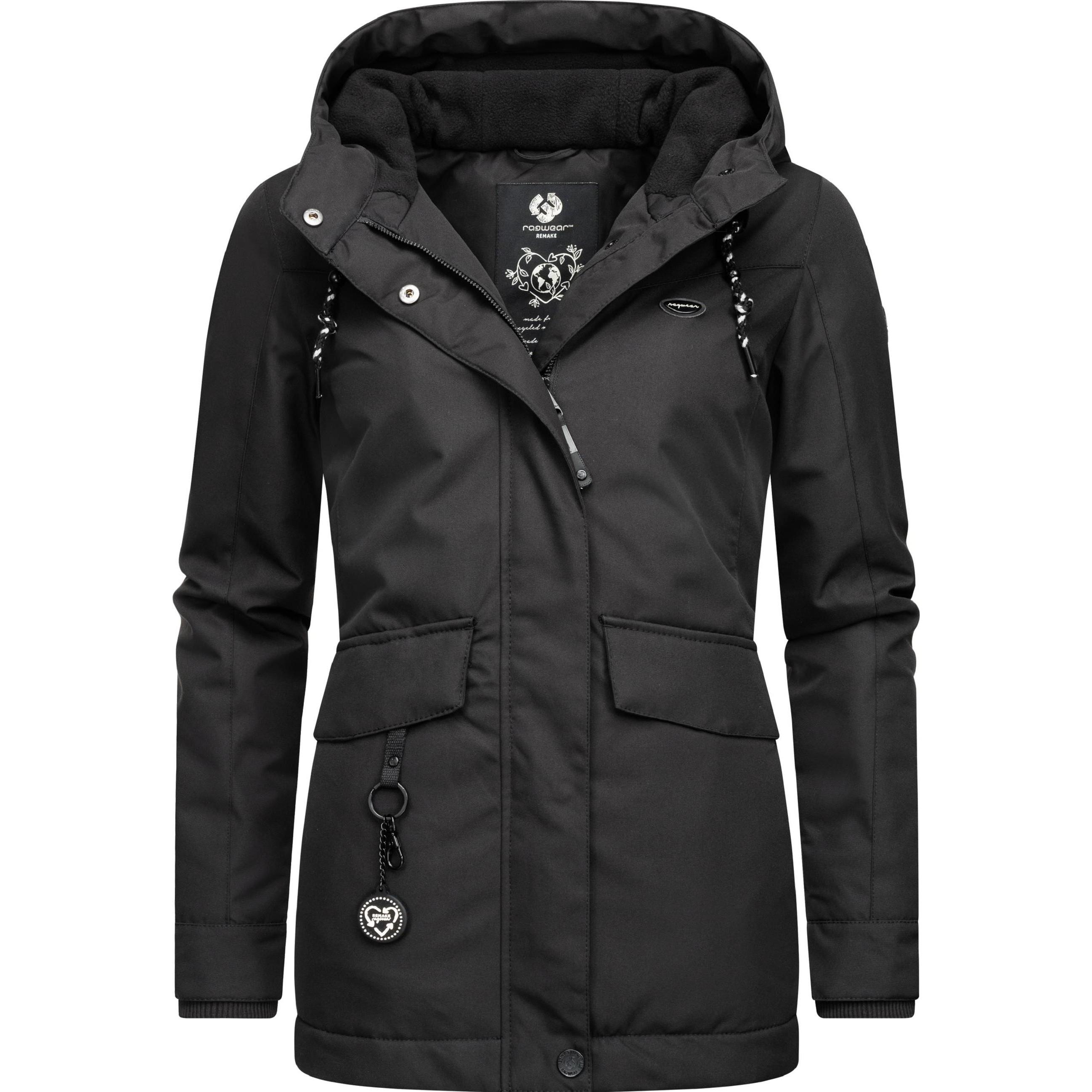 Ragwear, Damen, Jacke, Jazmin Remake II Intl. (S), Schwarz, S