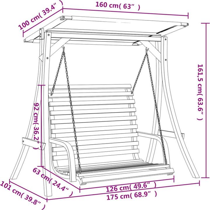 Actual product image VidaXL Niels