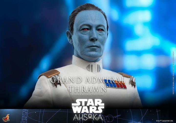 Actual product image Hot Toys Star Wars: Ahsoka Action Figure 1/6 Grand Admiral Thrawn 32 cm