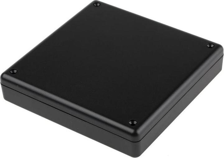 Produktbild RS PRO ABS Case, Size 19, Black, 125x125x25 (Gehäuse)