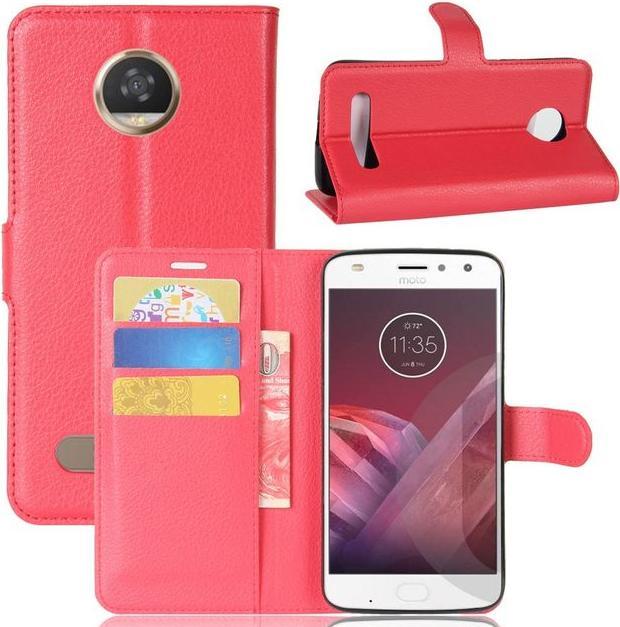 Immagine prodotto MU Classic Copertina in pelle con texture litchi (Motorola Moto Z2 Play)