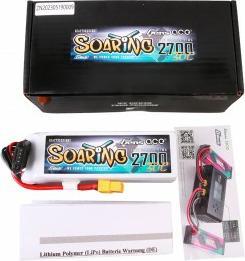 Actual product image Gens Ace G-Tech Soaring 2700mAh 11.1V 30C 3S1P LiPo Battery (11.10 V, 2700 mAh)