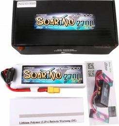 Immagine prodotto Gens Ace Batteria LiPo G-Tech Soaring 2700mAh 11.1V 30C 3S1P (11.10 V, 2700 mAh)