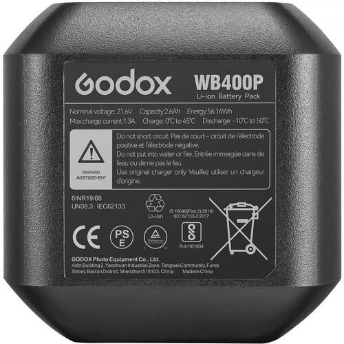 Produktbild Godox AD400PRO II - Witstro Flash with Battery (400 W, Blitzkopf)