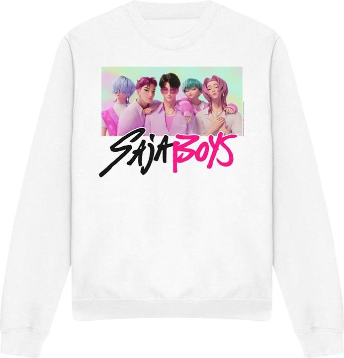 Immagine prodotto K-Pop Demon Hunters Sweatshirt Erwachsene Saja Boys Fotorahmen (XXL)