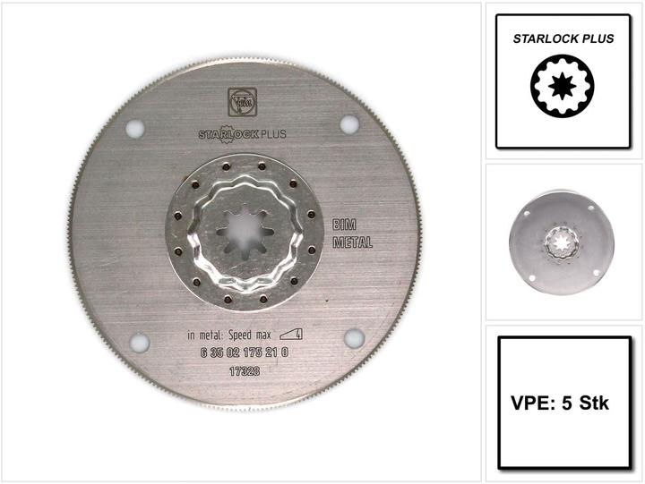 Immagine prodotto Fein Lama per sega circolare HSS 100 mm 6350