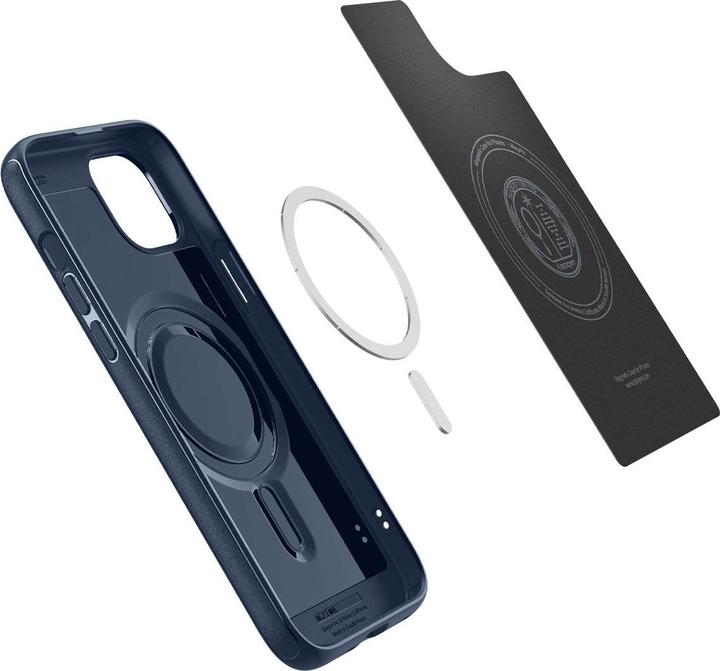 Immagine prodotto Spigen Mag Armor MagSafe, blu navy - iPhone 15 Plus (Apple iPhone 15 Plus)
