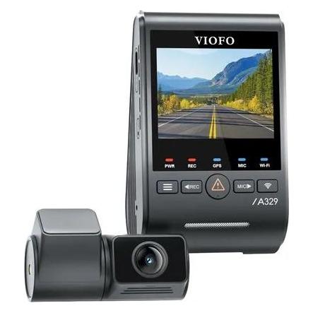 Viofo A329S 2CH (Front + Rear Camera + Gps + Cpl) Dashcam (Bluetooth, 4K), Dashcam