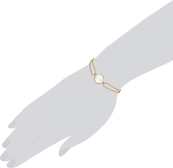 Immagine prodotto Lulu & Jane Donna lega di metallo perla d'acqua dolce coltivata oro giallo - 29541 (17 cm, Lega metallica)