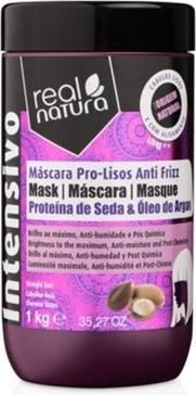 Real Natura Salzfreie Haarmaske Smooth Anti-Frizz Argan