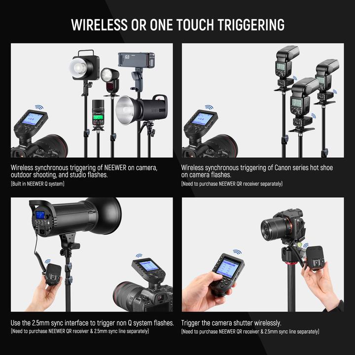 Actual product image Neewer QPRO Flash Trigger