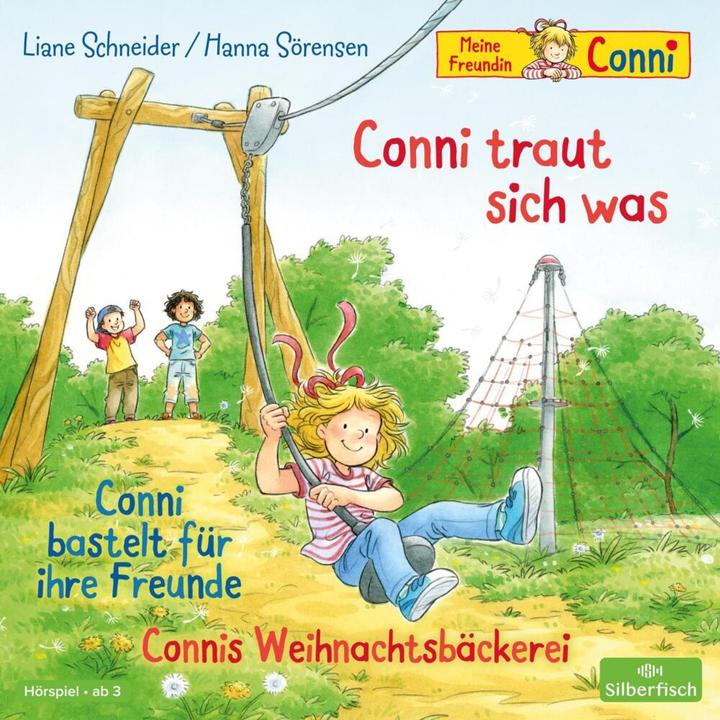 Actual product image Conni dares to do something / Conni does handicrafts for her friends / Conni's Christmas bakery (Liane Tailor, Hanna Sörensen, German)