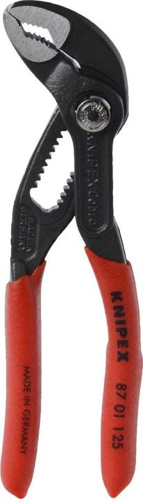 Actual product image Knipex Cobra® water pump pliers Mini, 125 mm, in self-service display packaging (125 mm)