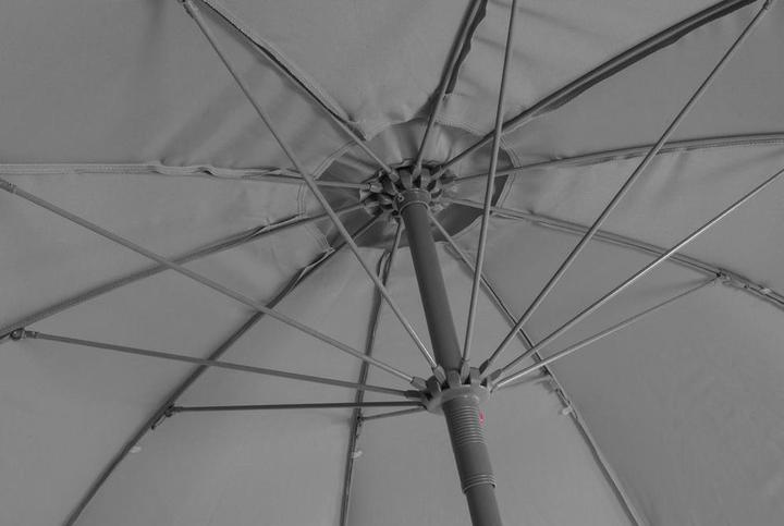 Image du produit Cocon Parasol TR-004, Ø 270 cm, Push-up, Gris (2.70 m)