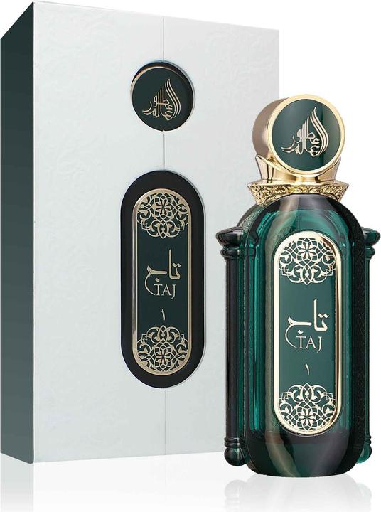 Actual product image Ameer Al Oud Fragrance World Taj 1 Green Eau De Parfum 90ml (Eau de parfum, 90 ml)