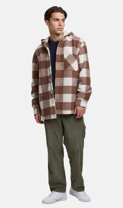 Actual product image Urban Classics Big Check Jacket with Hood (XXL)