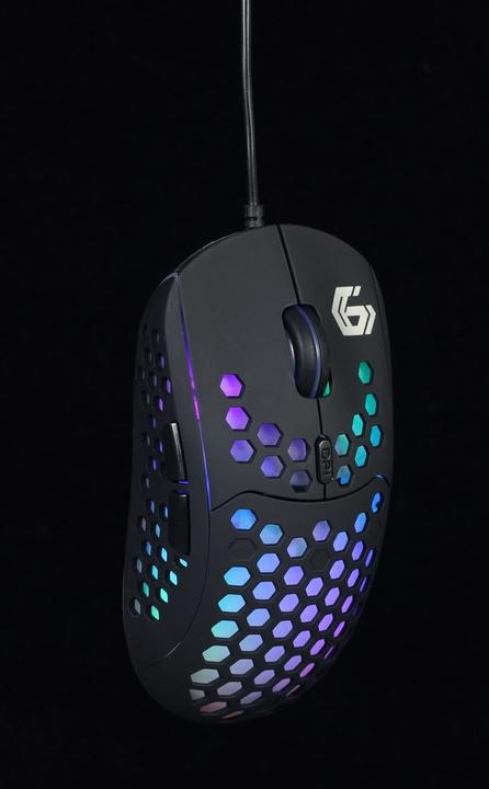 Image du produit Gembird Souris de jeu 6 boutons avec éclairage LED (Filaire)