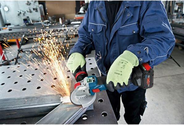 Actual product image Bosch Professional GWX18V-10SC#B0402 Angle grinder (125 mm)