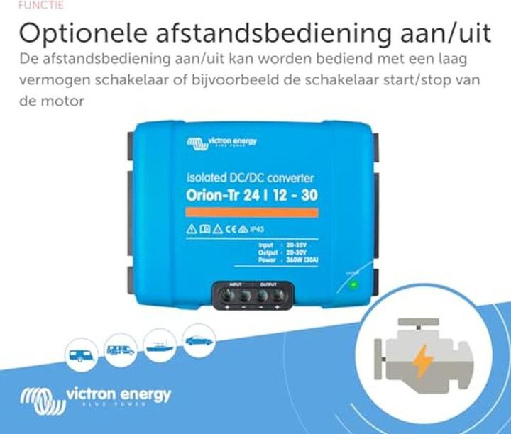 Produktbild Victron Energy Orion-Tr 24/12-30A (360W) - isoliert