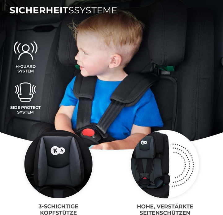 Actual product image KinderKraft Safety Fix 2 (Child seat, ECE R129/i-Size Standard)