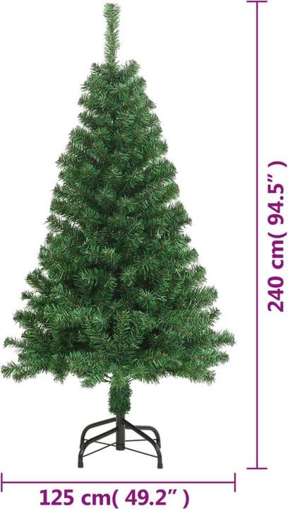 Produktbild vidaXL Künstlicher Weihnachtsbaum (240 cm)