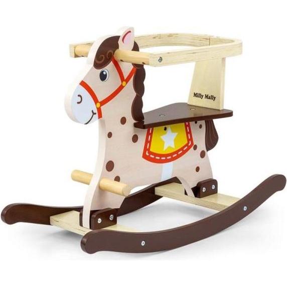 Mally Schaukelpferd Lucky 12 Braun Milly