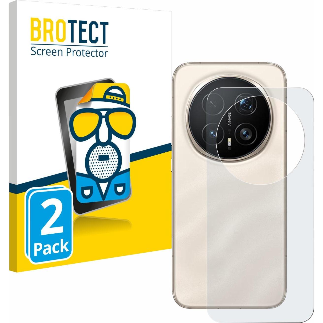 BROTECT Pellicola Opaca (2 pz., Honor Magic 8 Pro), Pellicola protettiva smartphone, Trasparente