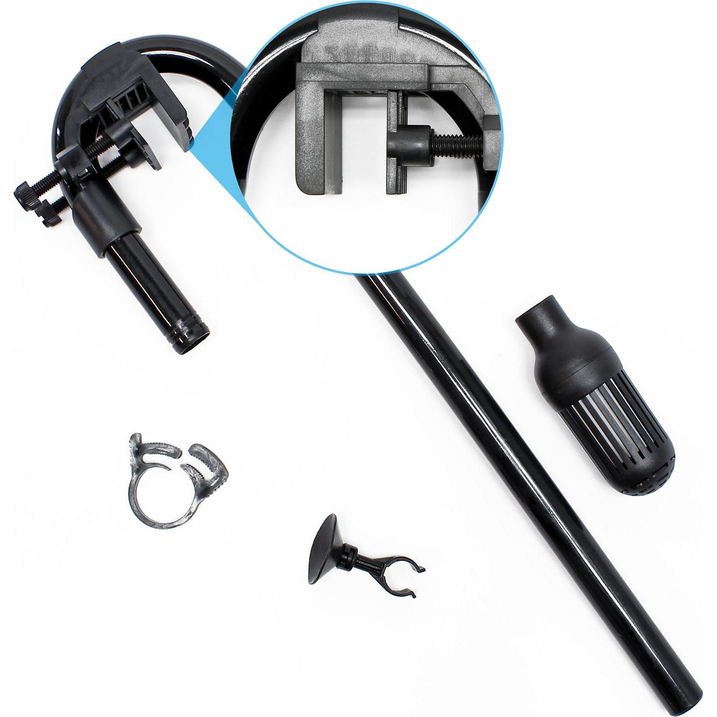 SunSun, Brunnen + Gartenteich, Ersatzteil HW-303 Ansaugung Set Bogenrohr Skimmer Saughalter Aquarium