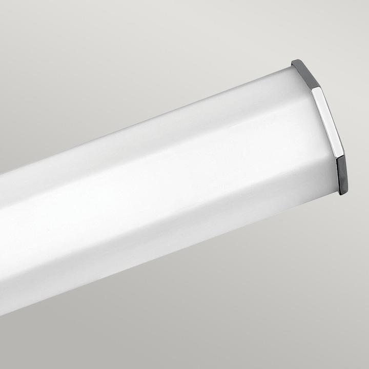 Produktbild Elstead Lighting Facet LED Wandleuchte 2-fach Poliertes Chrom Opal geätzt IP44 (2160 lm)