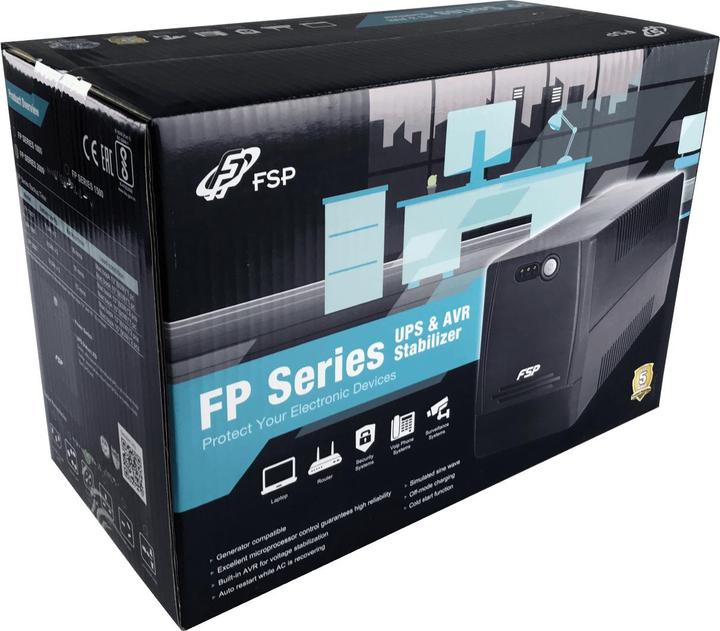 Image du produit Fortron FP 600 (600 VA, 360 W, Line-interactive Onduleur)