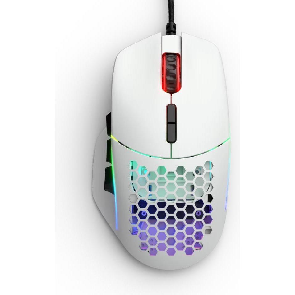 Glorious PC Gaming Race Model I (Kabelgebunden), Maus, Weiss